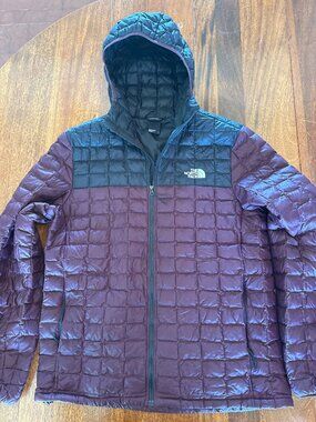 North Face Eco Thermoball Hooded Puffy Jacket
